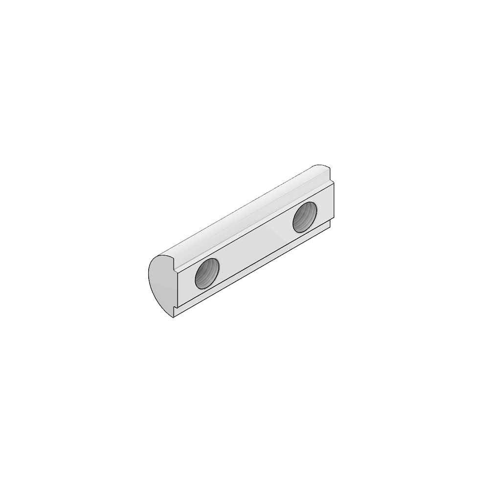 41-320-1 MODULAR SOLUTIONS 40 ROLL IN T-SLOT BAR ROLL INTO SLOT